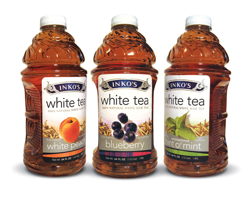 INKO’S ALL-NATURAL BOTTLED WHITE TEAS INKO’S ALL-NATURAL BOTTLED WHITE TEAS