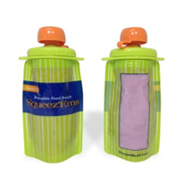 Introducing New Screw Top Squeez'ens Reusable Food Pouches