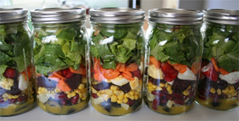 Mason Jar Salads