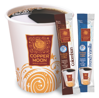 Copper Moon Coffee Brews a New Brand of Healthy Launches Probiotic-Enriched Instant Coffee