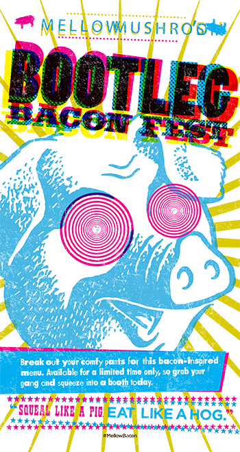Bootleg Bacon Fest at Mellow Mushroom for a Limited Time