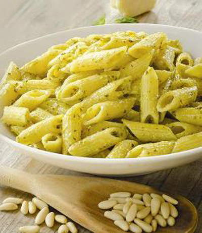 Penne Pasta with Pine Nuts courtesy of Iberia