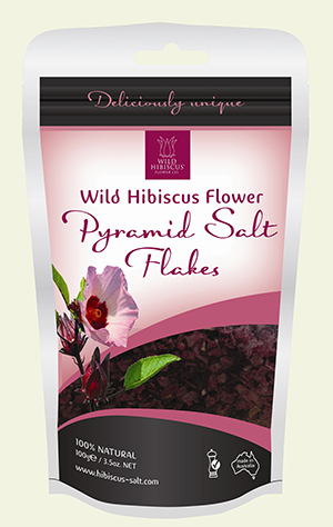 Wild Hibiscus Flower Co Introduces Pyramid Salt Flakes