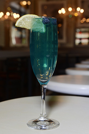 Blueberry Limoncello Mimosa