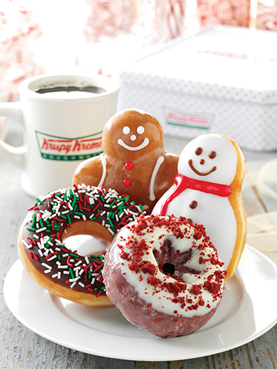 Light Up The Holidays With Krispy Kreme's Fun And Festive Treats