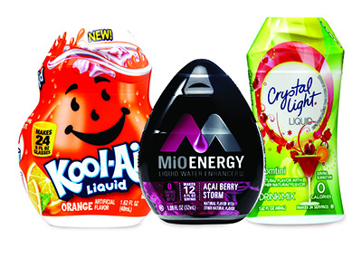 Boost Water Sales with Top-Selling Flavor Enhancers – MiO, CRYSTAL LIGHT and KOOL-AID