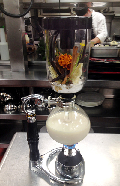 Warm Brandy Milk Punch. Cocktail Recipe Courtesy of The Windsor Court Hotel