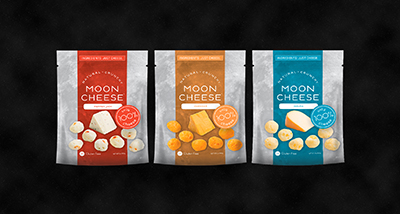 Moon Cheese, A New, Healthy, Crunchy, 100% Natural Cheese Snack