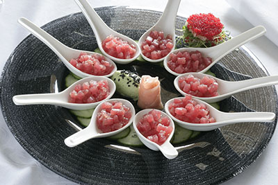BTS Events Ahi Tartare