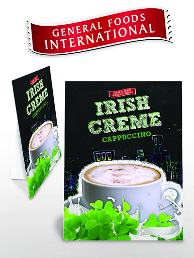 Celebrate St. Patrick’s Day and Energize Sales with General Foods International Irish Creme Cappuccino