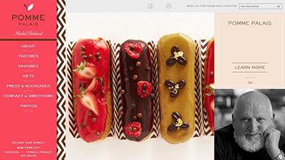 IdeaWork Studios Introduces Online Presence for Chef Michel Richard’s NYC Debut Restaurants, Villard Michel Richard and Pomme Palais