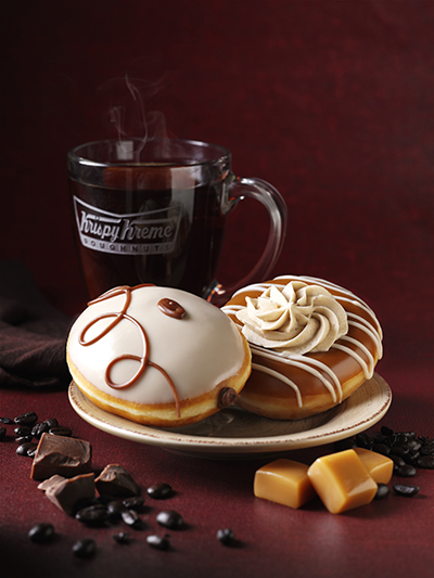 New Krispy Kreme Coffee-Flavored Doughnuts With A Hint Of Coffee In Every Bite