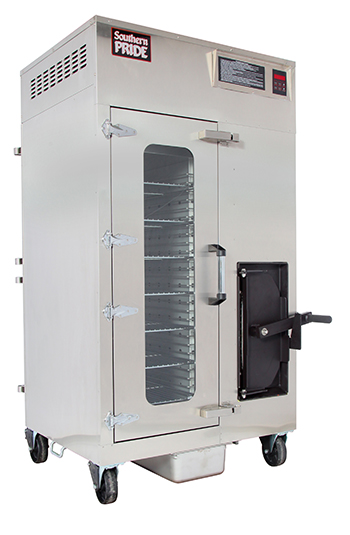 Introducing ​the Southern Pride S​RG-400​ Gas-Fired Stationary Rack Smoker