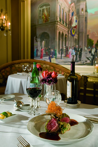 Windsor Court Grill Room Table