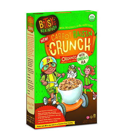 Bitsy’s Brainfood Launches First-Ever “Smart” Cereal for Kids