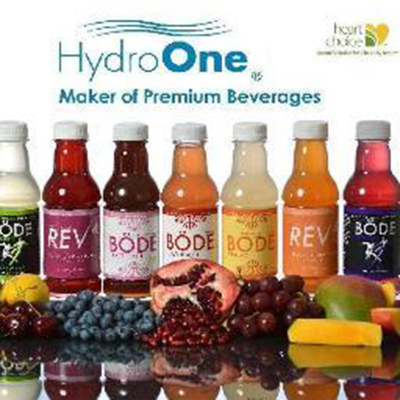 Hydro One Beverages Granted U.S. Patent