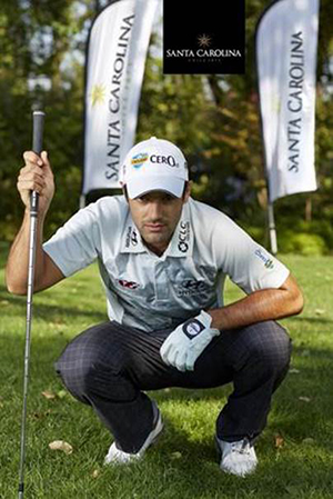 Vina Santa Carolina Sponsors Pro Golfer Benjamín Alvarado