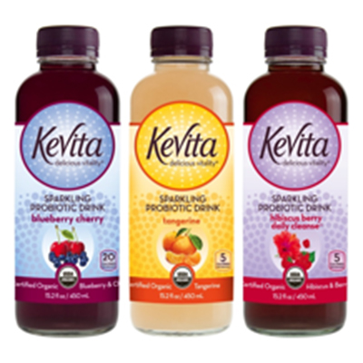 KeVita Announces Launch Of Three New, Probiotic-Packed Drink Flavors