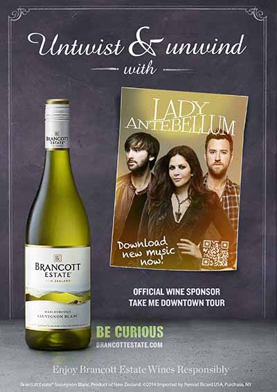 Brancott Estate Partners with Seven Time Grammy Award Winner, Lady Antebellum