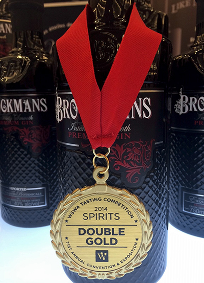 Brockmans Gin Brings Home Double Gold at WSWA
