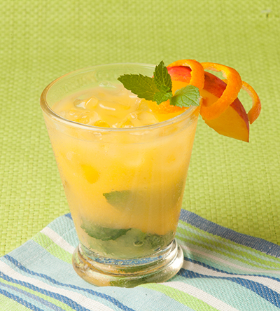 Florida Citrus–Peach Mint Julep Cocktail Recipe