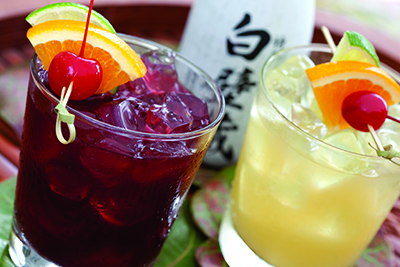Toast To Spring With Benihana Red Plum Sake Sangria & White Peach Sake Sangria