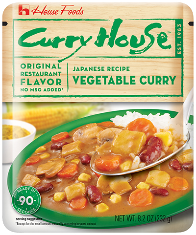 House Foods America Introduces New Product: Curry House Vegetable Curry