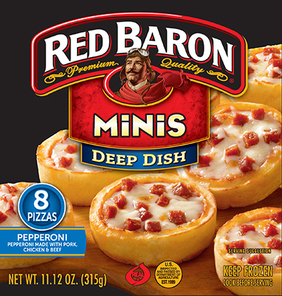 Red Baron Pizza Unveils New Deep Dish Minis, Satisfying the Busy Family’s Craving for Convenience and Flavor