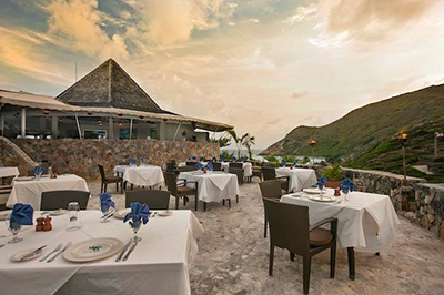 Executive Chef Jermaine George delivers fresh Caribbean Fusion Cuisine at Biras Creek Resort