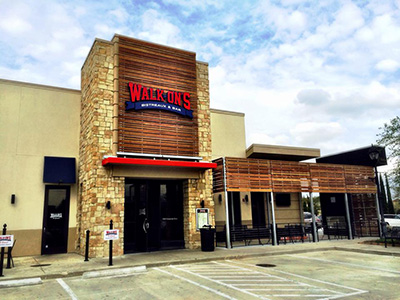 Walk-On’s Takes “Halfcourt” Shot on Downtown Baton Rouge