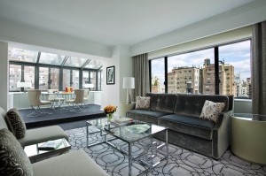 Terrace Suite 1403 Living Room & Atrium