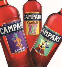 Limited Edition Campari Art Bottles