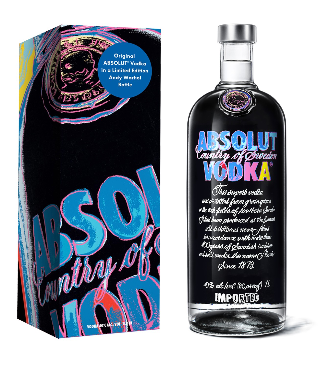 Absolut® Launches Limited Edition Andy Warhol Bottle