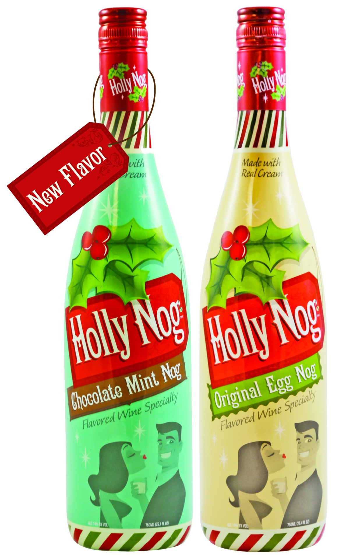 Holly Nog ™ Spiked Eggnog Is Back For The Holidays  With New Chocolate Mint Flavor
