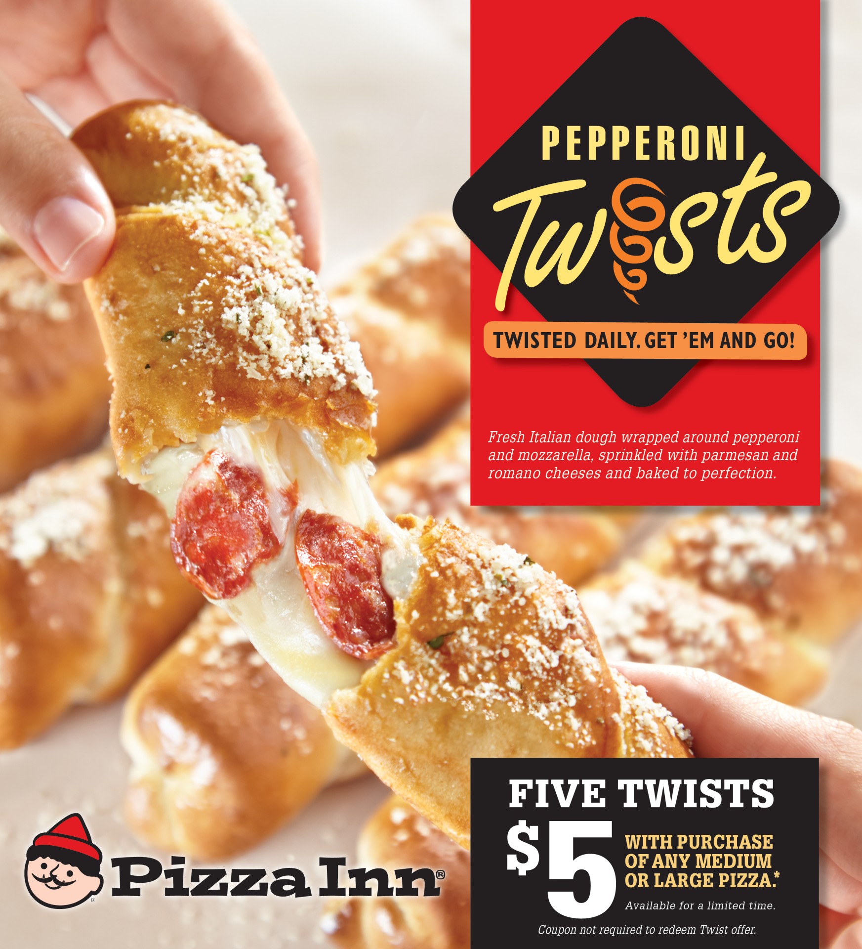 Pizza Inn Invites Guests to Do the Pepperoni Twist