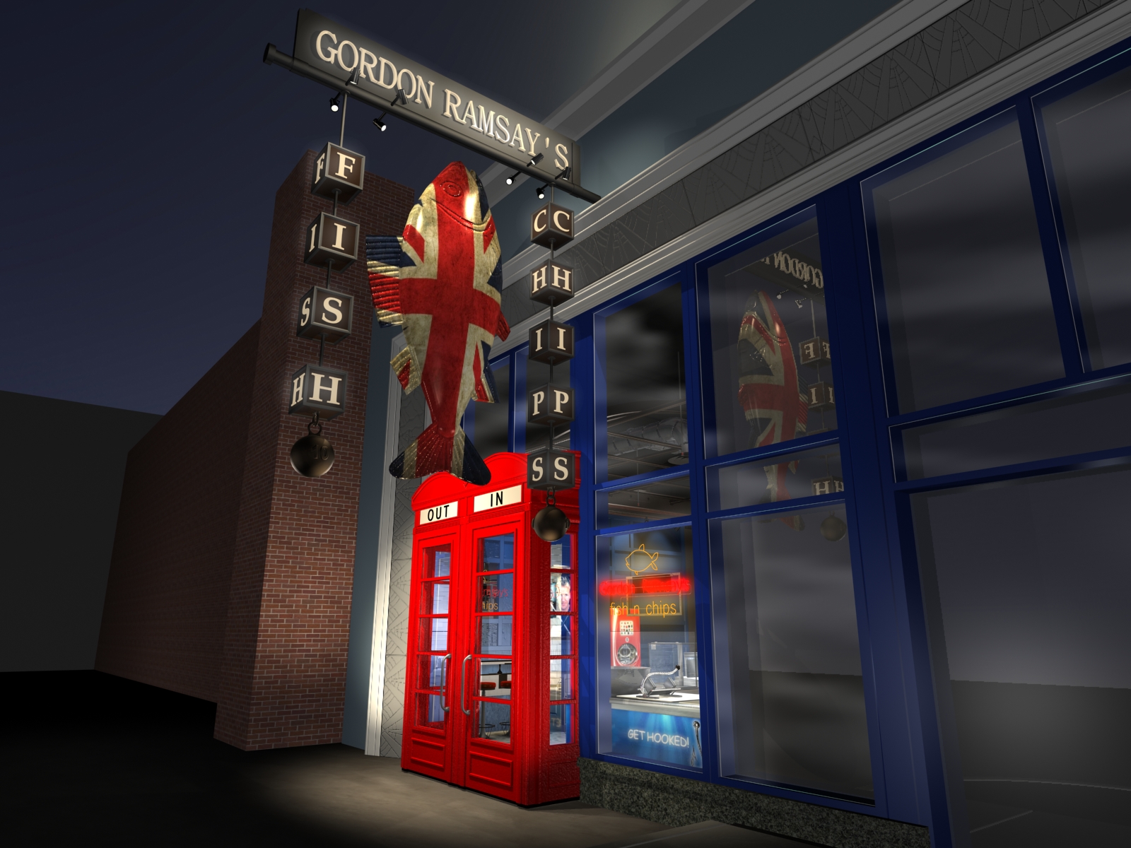 Gordon Ramsay Fish & Chips Set to Open in Las Vegas at The LINQ Promenade in 2015