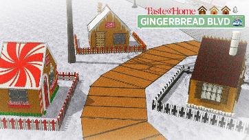 Life-Sized Gingerbread Houses Unveiled by Taste of Home Magazine & Kellogg's Rice Krispies