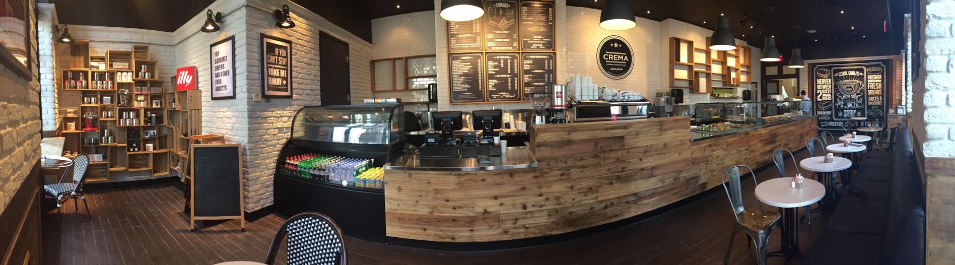 Crema Gourmet Espresso Bar Opens in Coral Gables