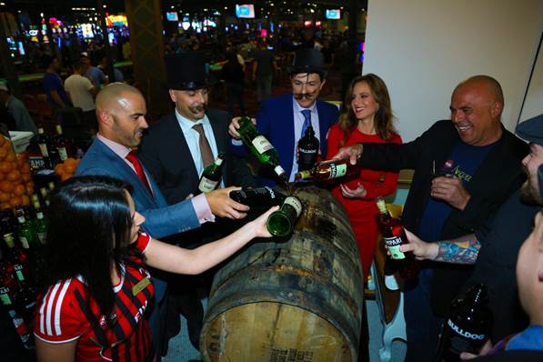 Le Central at Paris Las Vegas Makes History with World's Largest Barrel-Aged Negroni