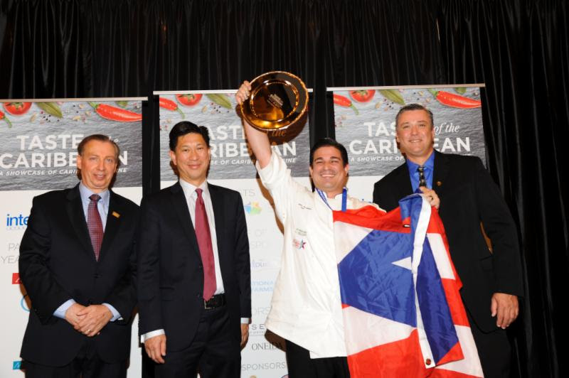 Caribbean Chef of the Year Johnathan Hernandez, Puerto Rico