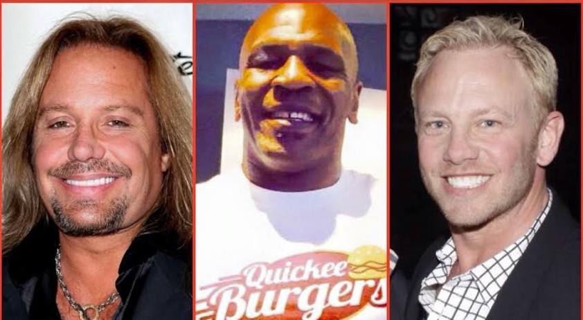 Quickee Burgers™, announces celebrity partners Mike Tyson, Vince Neil and Ian Ziering