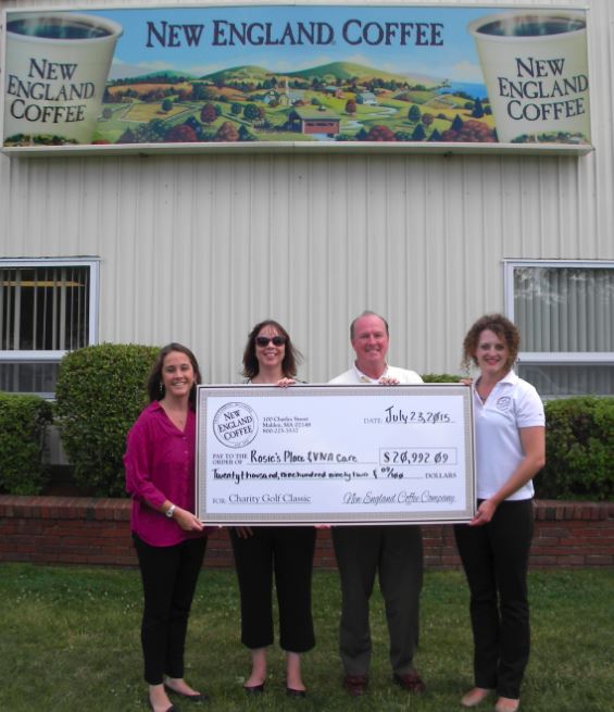 New England Coffee Donates to Rosie's Place and VNA Hospice Care