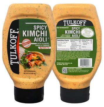 Tulkoff's latest: Spicy Kimchi Aioli