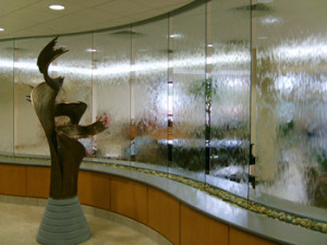 Water Gallery Glass Water falls