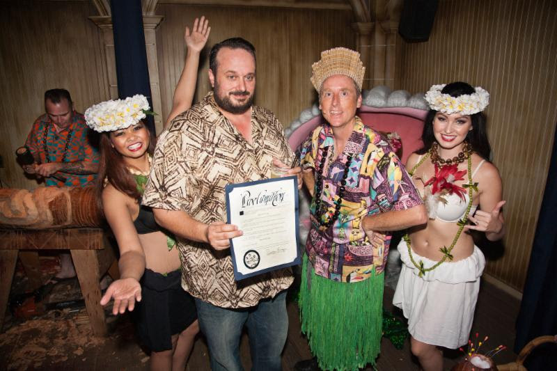 Proclamation presentation. Photo credit David Carter