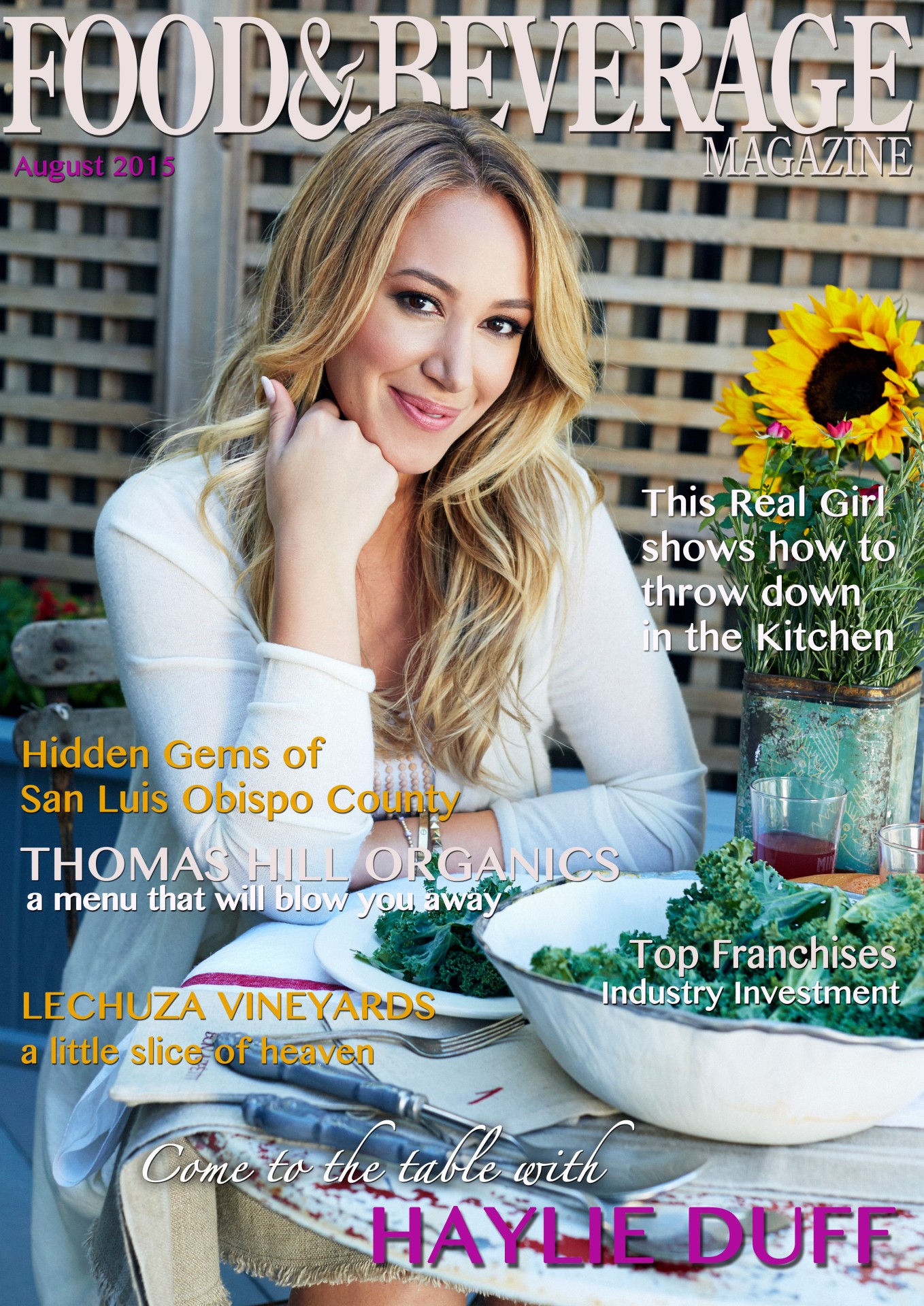 Food & Beverage Magazine August 2015