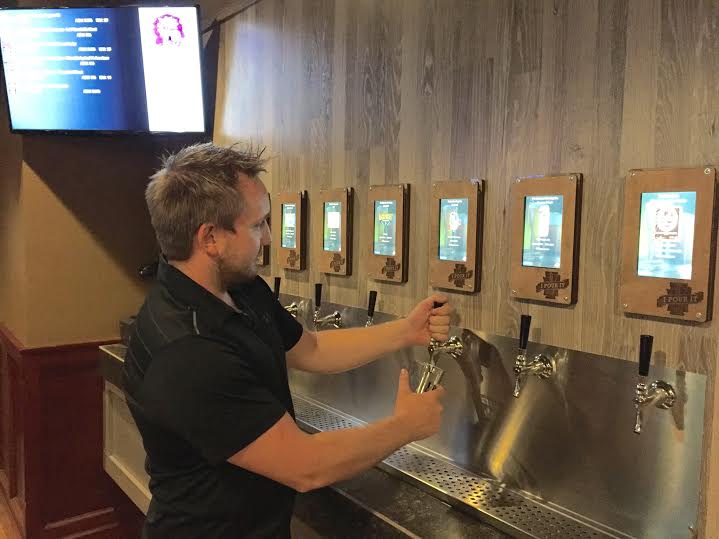 Beck’s Taproom Grill Opens with Area’s Exclusive Taproom Wall