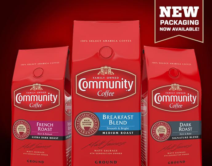 Community Coffee Company Gets a New Look: Announces Logo Upgrade & Package Refresh