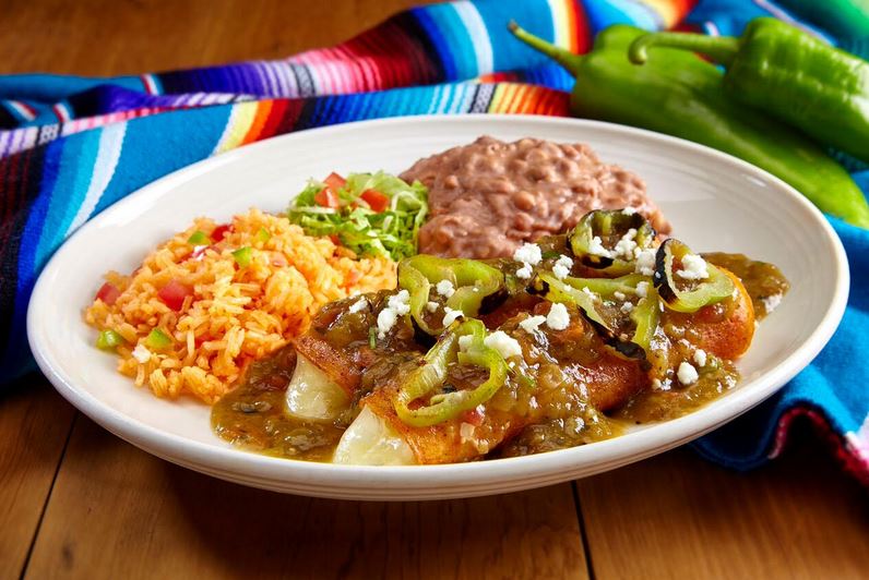 El Fenix Hatch Cheese Enchilada