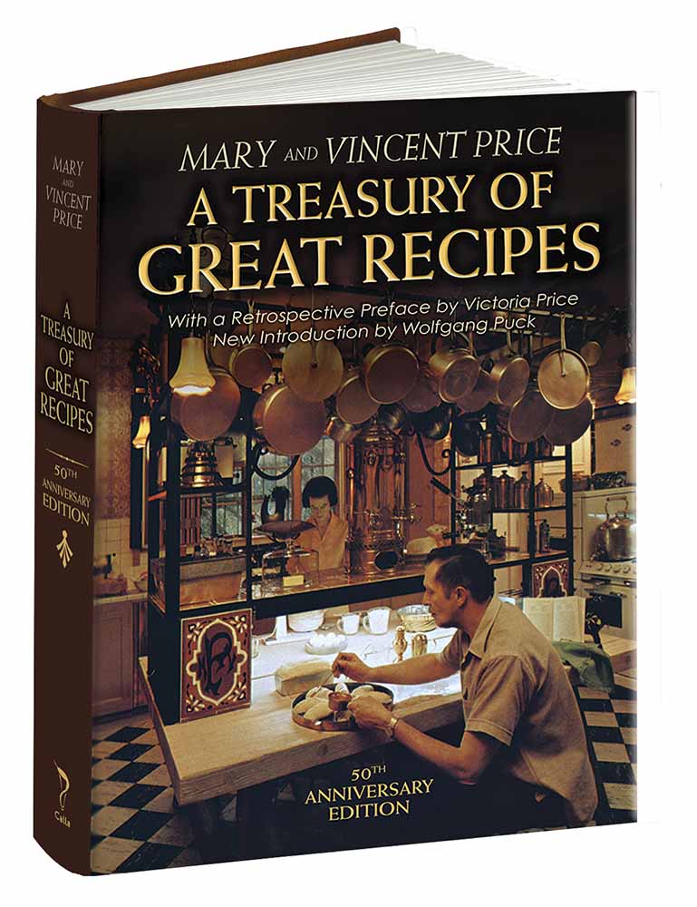 50th Anniversary of Vincent Price Cookbook The First Celebrity Cookbook